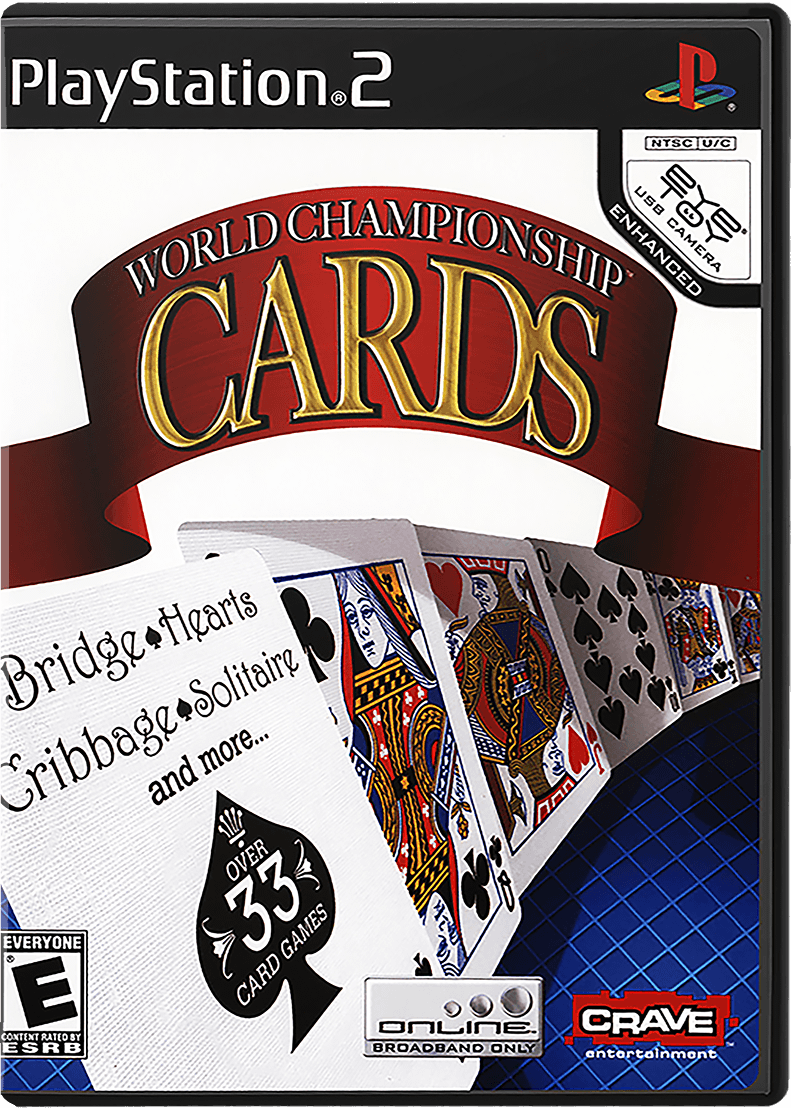 World Championship Cards box art for Playstation 2